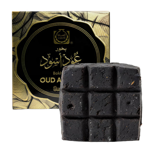 Bukhoor Oud Aswad 40g – Surrati