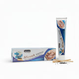Hemani Miswak herbal dental gel packaging on a white background