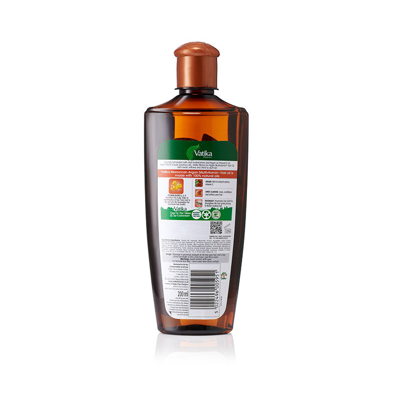 Vatika Moroccan Argan Multivitamin+ Hair Oil 200ml – Dabur1