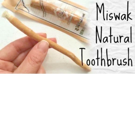 6 Pack Hemani & AlFalah Miswak Sticks – 6’’ Natural Toothbrush– Herbal Oral Care - Health & Beauty:Oral Care:Manual