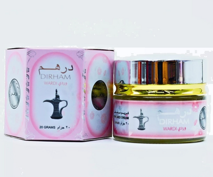 Arabian Perfumed Body & Hair Cream 20g | Moisturising Balm by Ard Al Zaafraan - Dirham Wardi - Health &