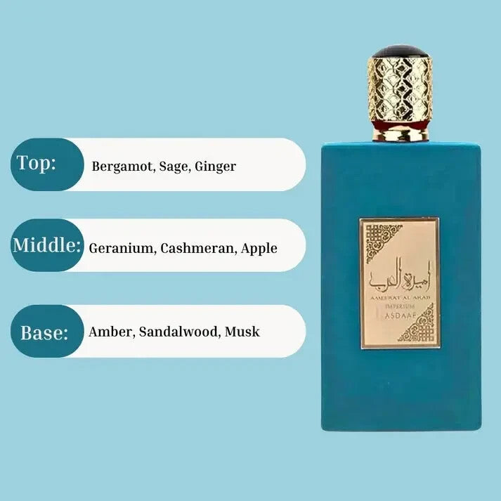 Asdaaf by Lattafa | Ameer Al Arab | Ameerat | Imperium EDP 100ml Set - Health & Beauty:Fragrances:Women’s Fragrances