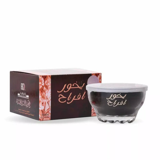 Bakhoor by Banafa 50g – Monica Bahraini Oud Rose Oudh – Arabic Incense بخور - Afrah (Celebration Blend) 50g – بخور