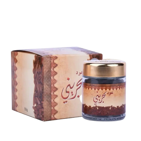 Bakhoor by Banafa 50g – Monica Bahraini Oud Rose Oudh – Arabic Incense بخور - Bahraini Oud 50g – عود بحريني - Home