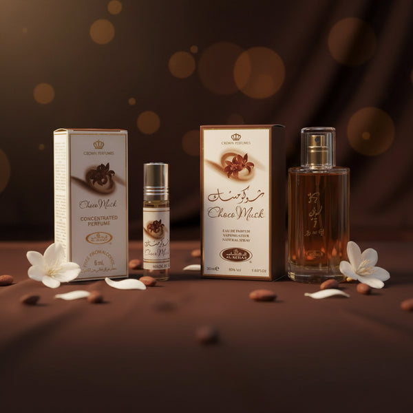 Choco Musk Eau De Parfum 50ml with Concentrated Perfume Oil 6ml Al Rehab