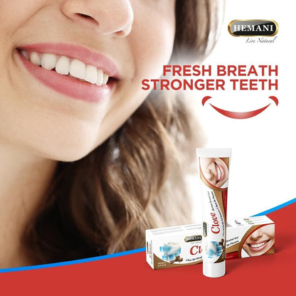 Clove Toothpaste Gel – Natural Herbal Formula for Gum Health & Fresh Breath - Health & Beauty:Oral Care:Toothpaste