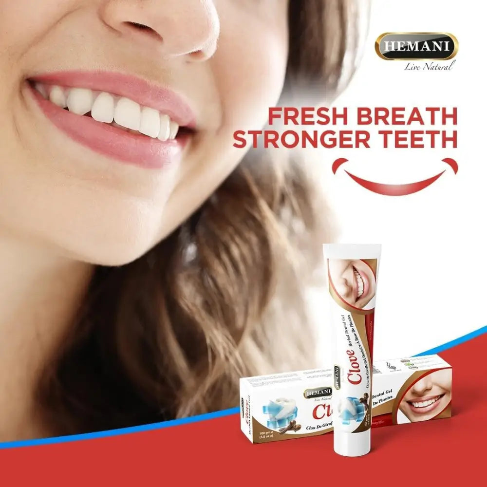 Clove Toothpaste Gel – Natural Herbal Formula for Gum Health & Fresh Breath - Health & Beauty:Oral Care:Toothpaste