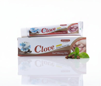 Clove Toothpaste Gel – Natural Herbal Formula for Gum Health & Fresh Breath - Health & Beauty:Oral Care:Toothpaste