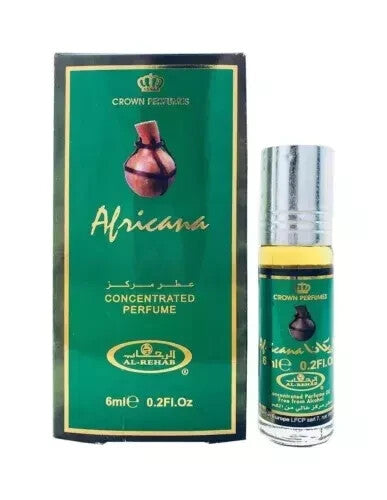 Concentrated Perfume Al Rehab 6ml Rollon Fragrance Gift/Halal - Africana افريكانا - Health & Beauty:Fragrances:Unisex