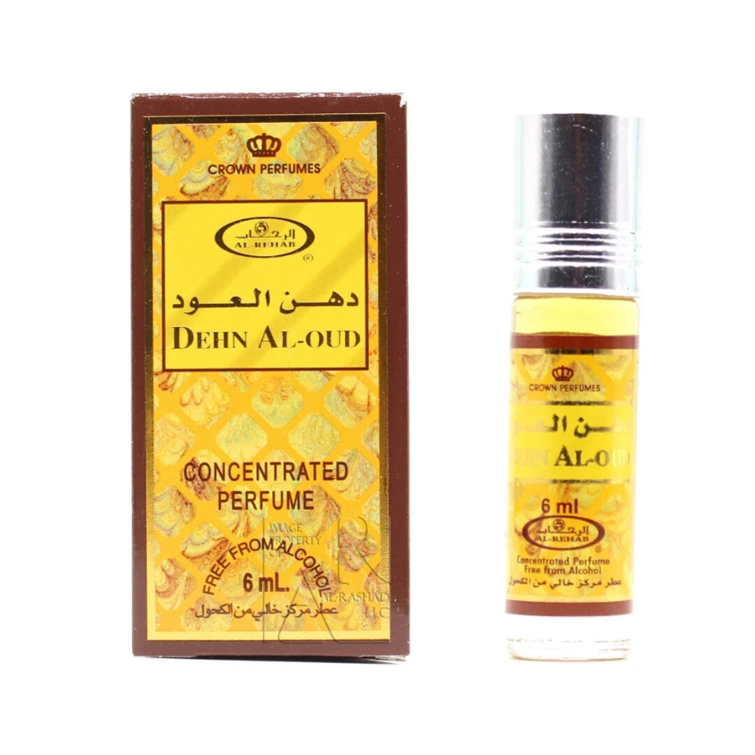 Concentrated Perfume Al Rehab 6ml Rollon Fragrance Gift/Halal - Dehn Al Oud دهن العود - Health &