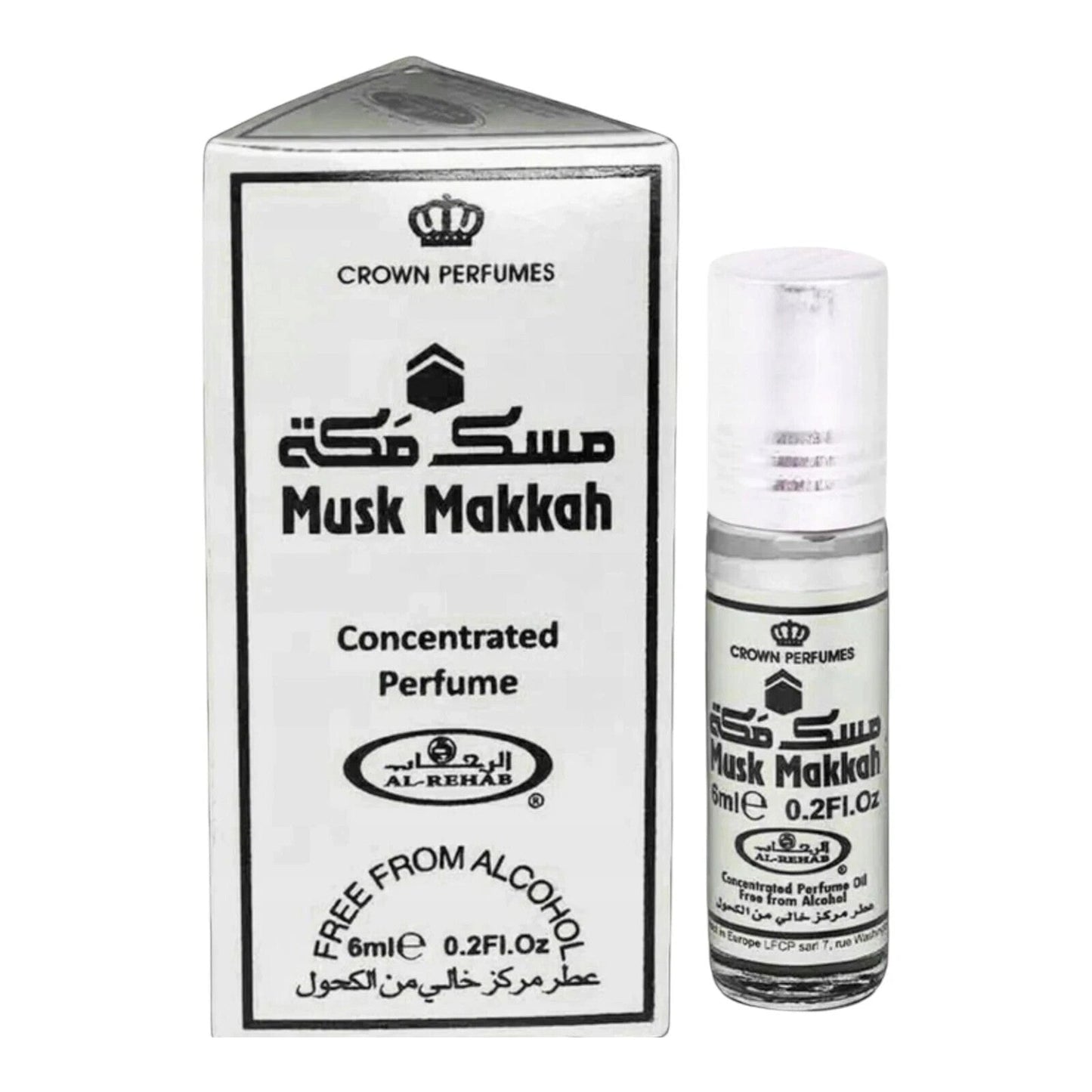 Concentrated Perfume Al Rehab 6ml Rollon Fragrance Gift/Halal - Musk Makkah مسك مكة - Health & Beauty:Fragrances:Unisex