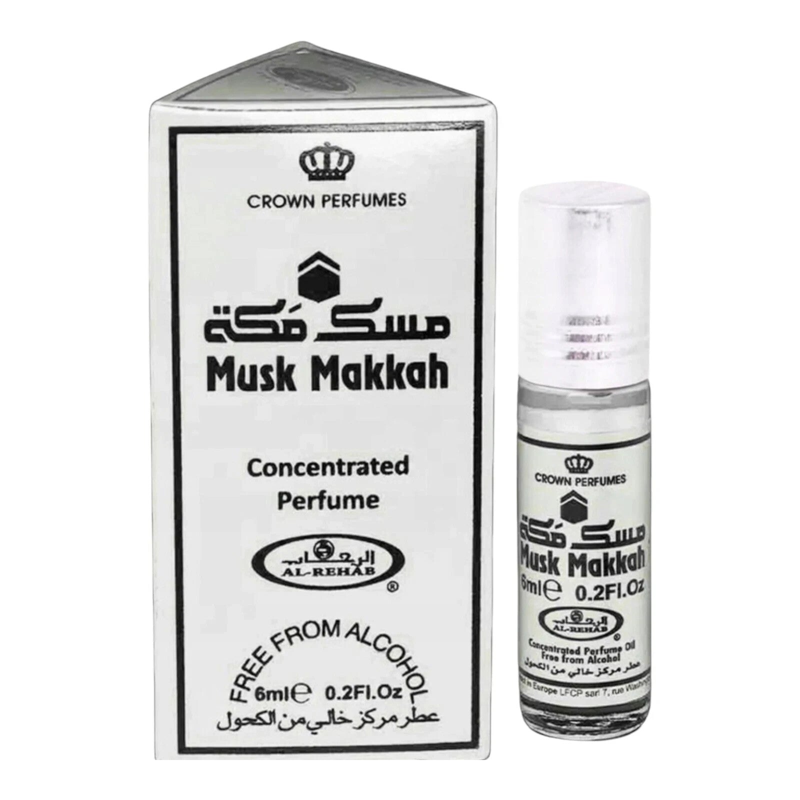 Concentrated Perfume Al Rehab 6ml Rollon Fragrance Gift/Halal - Musk Makkah مسك مكة - Health & Beauty:Fragrances:Unisex