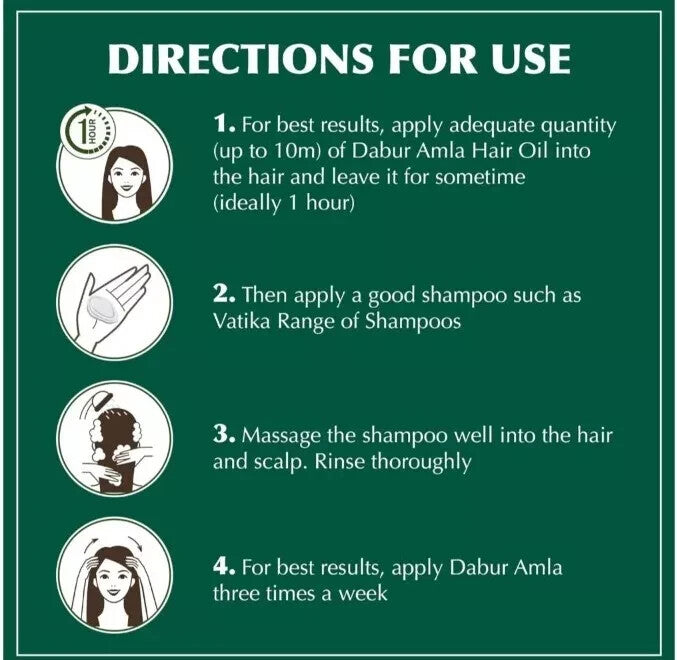 COSMO Amla Hair Oil 300ml – Natural Strengthening Oil for Healthy Strong Hair - Health & Beauty:Hair Care &