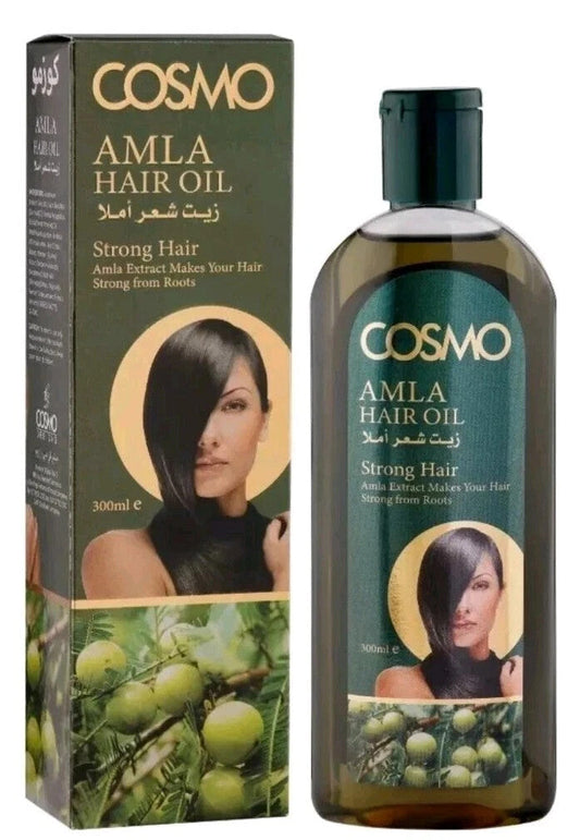 COSMO Amla Hair Oil 300ml – Natural Strengthening Oil for Healthy Strong Hair - Health & Beauty:Hair Care &