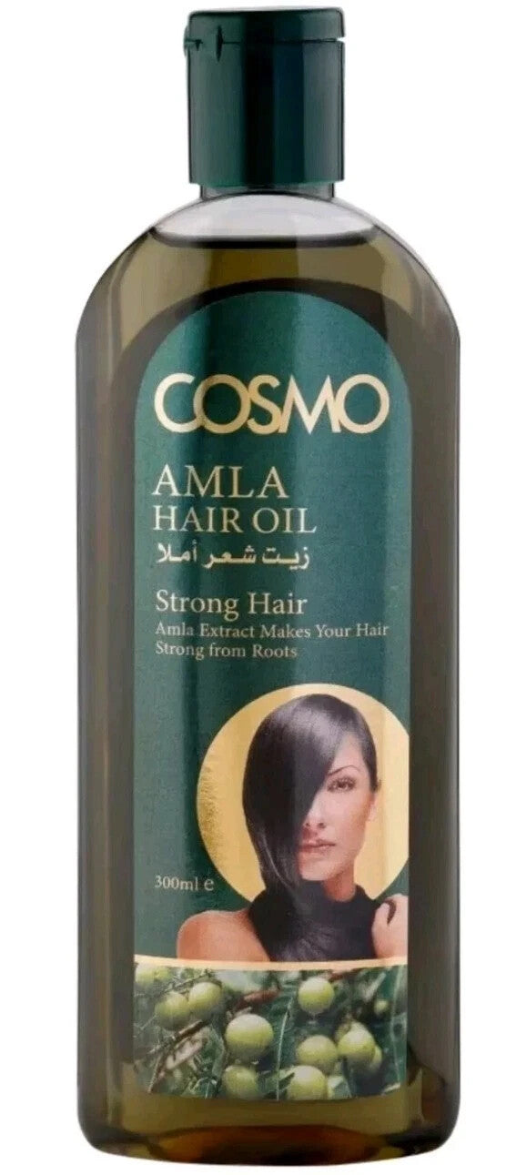 COSMO Amla Hair Oil 300ml – Natural Strengthening Oil for Healthy Strong Hair - Health & Beauty:Hair Care &