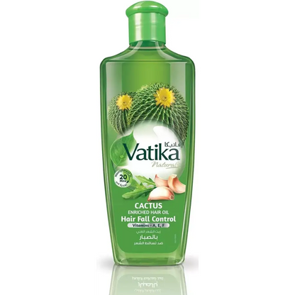 Dabur Vatika Natural Hair Oil – Almond Garlic Olive – Hair Growth Repair & Mo - Dabur Vatika Cactus Enriched Hair Oil