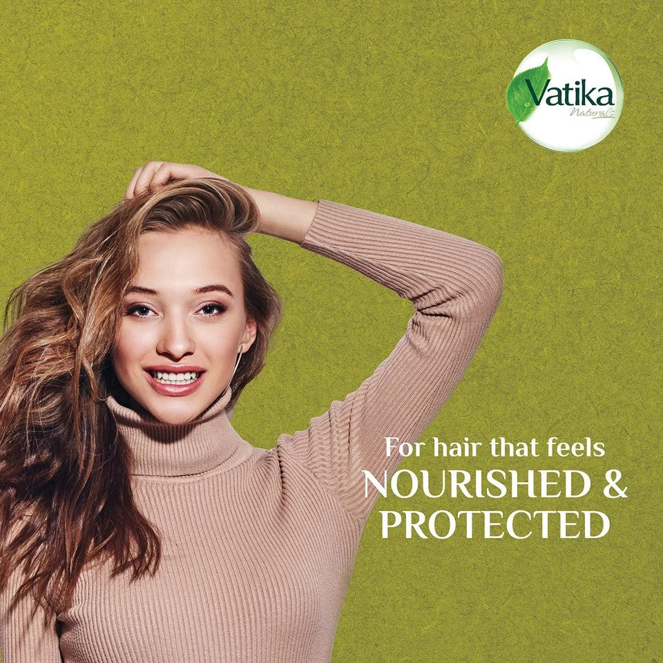 Dabur Vatika Natural Hair Oil – Almond Garlic Olive – Hair Growth Repair & Mo - Health & Beauty:Hair Care &