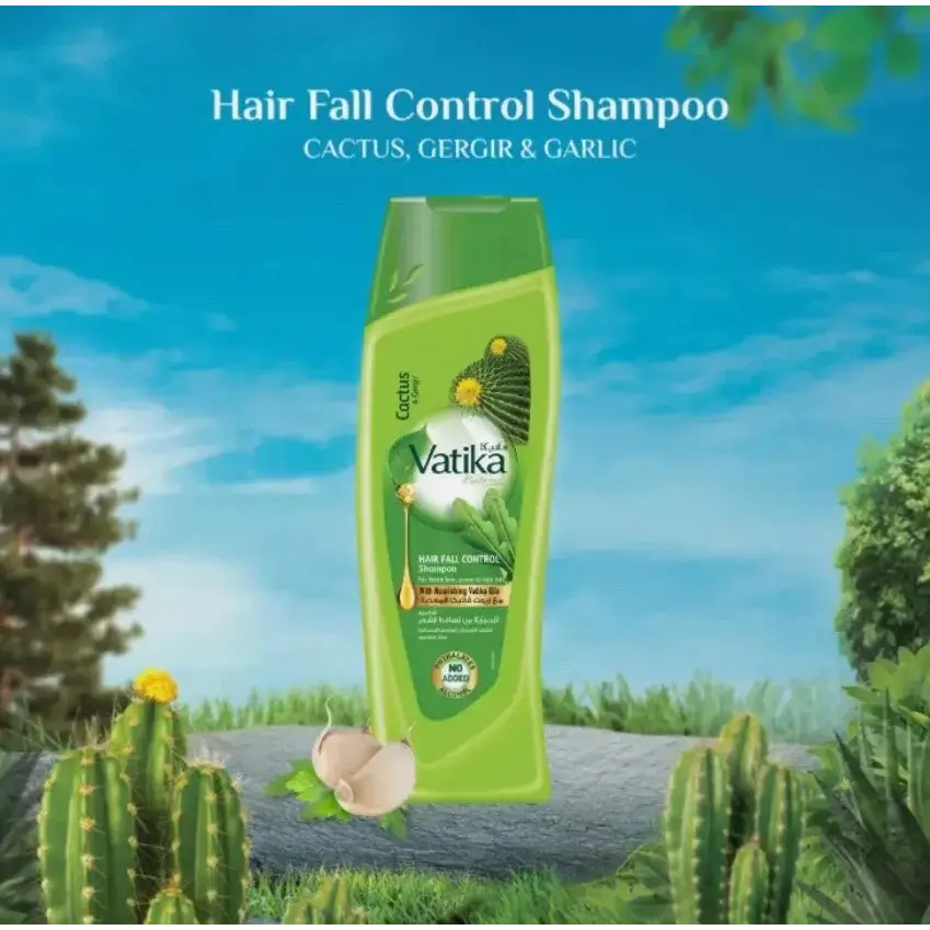 Dabur Vatika Naturals Hair Growth Shampoo 400ml - Health & Beauty:Hair Care & Styling:Shampoos & Conditioners