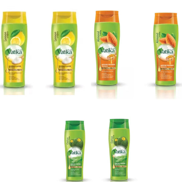 Vatika Naturals Hair Growth Shampoo – Lemon, Yogurt & Mint