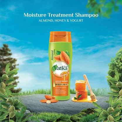 Dabur Vatika Naturals Hair Growth Shampoo 400ml - Health & Beauty:Hair Care & Styling:Shampoos & Conditioners