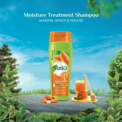 Dabur Vatika Naturals Hair Growth Shampoo 400ml - Health & Beauty:Hair Care & Styling:Shampoos & Conditioners