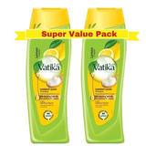 Dabur Vatika Naturals Hair Growth Shampoo 400ml - Vatika Lemon & Yoghurt Shampoo - Health & Beauty:Hair Care &