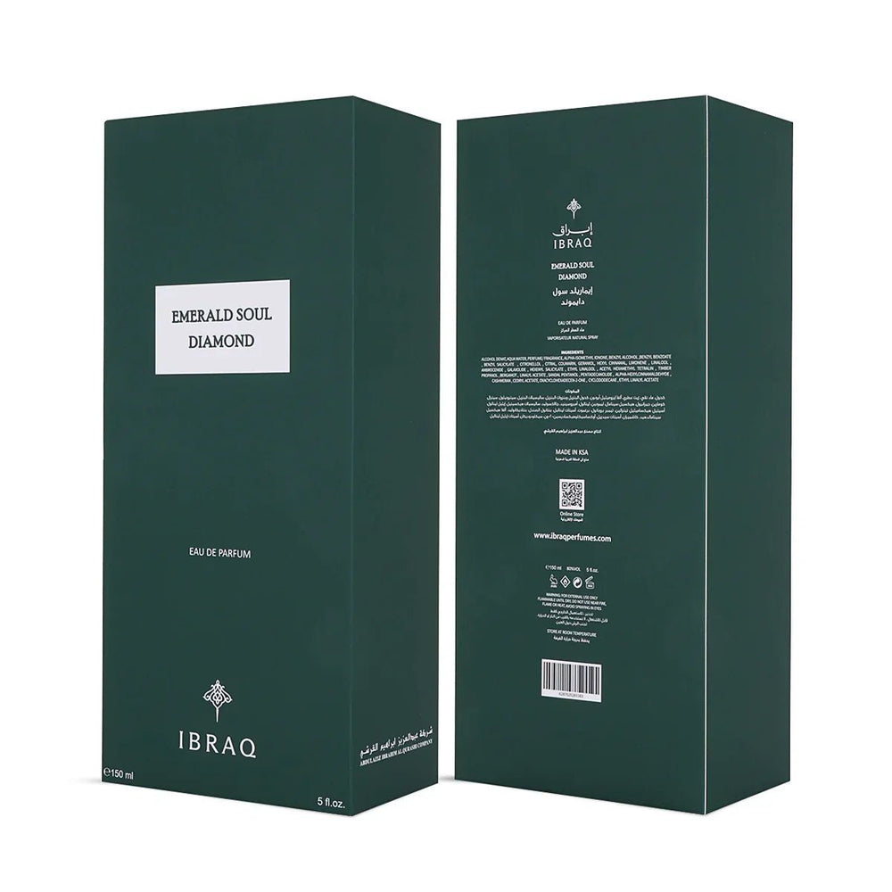 Emerald Soul Diamond – Oriental Citrus EDP 150ml – (IBRAQ )Ibrahim Al Qurashi
