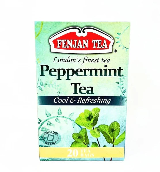 Fenjan Organic Herbal Tea | 20 Bags | Detox Slim Relax & Moreشاي أعشاب علاجي - Peppermint Tea - Home Furniture &