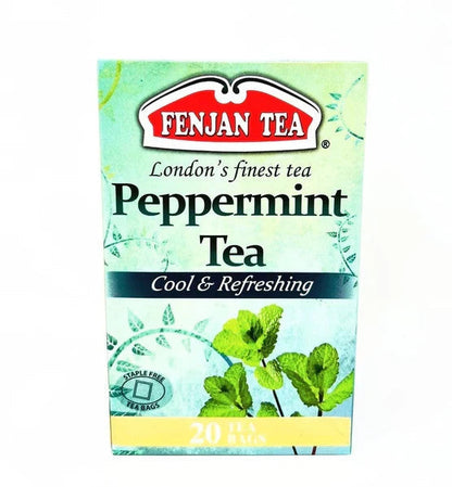 Fenjan Organic Herbal Tea | 20 Bags | Detox Slim Relax & Moreشاي أعشاب علاجي - Peppermint Tea - Home Furniture &