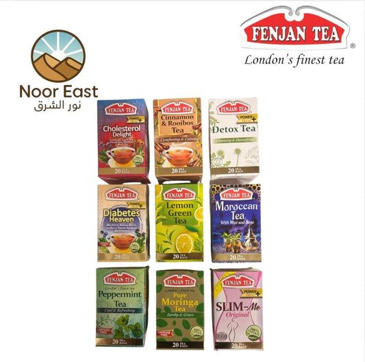 Fenjan Organic Herbal Tea | 20 Bags | Detox Slim Relax & Moreشاي أعشاب علاجي - Home Furniture & DIY:Food &