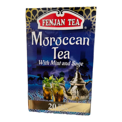 Fenjan Organic Herbal Tea | 20 Bags | Detox Slim Relax & Moreشاي أعشاب علاجي - Moroccan Tea - Home Furniture & DIY:Food