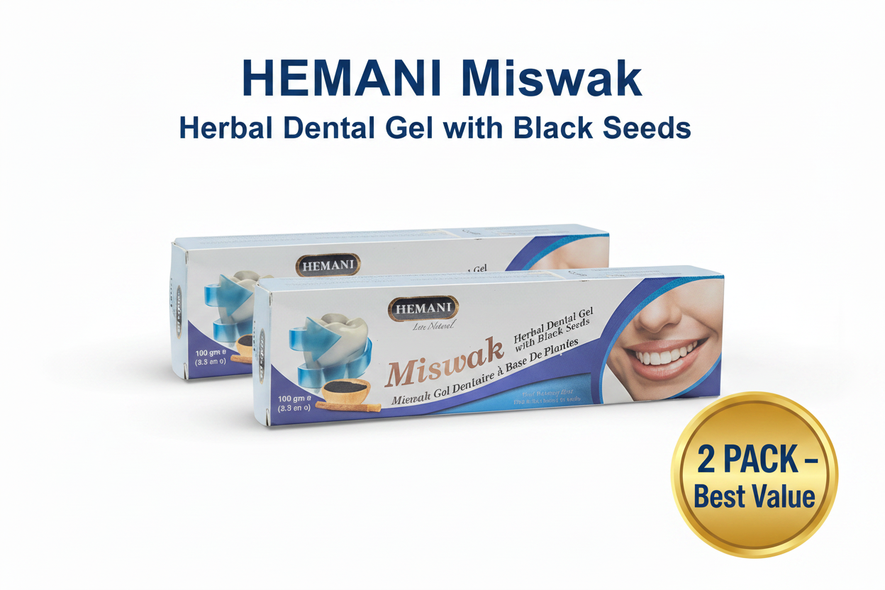 Hemani Miswak 2 Pack Banner