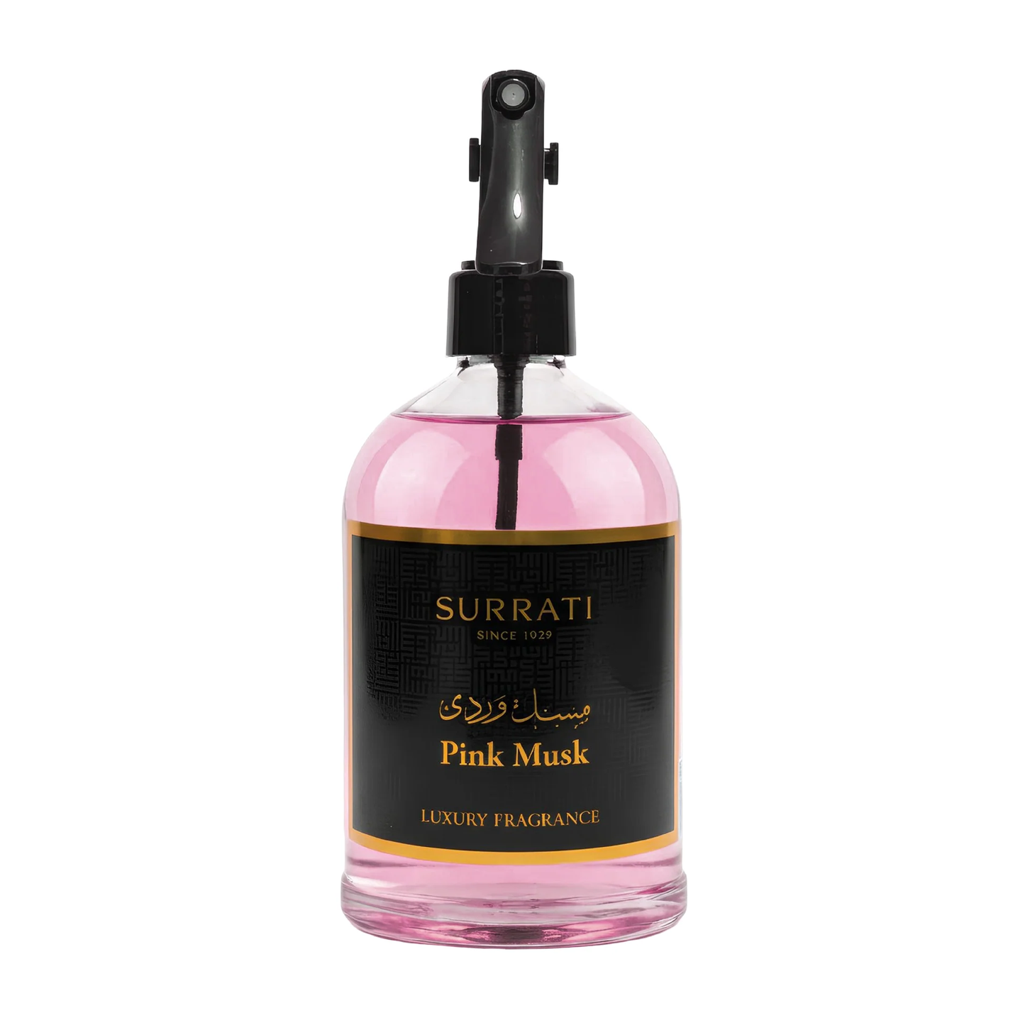 Surrati Pink Musk fragrance bottle on a white background