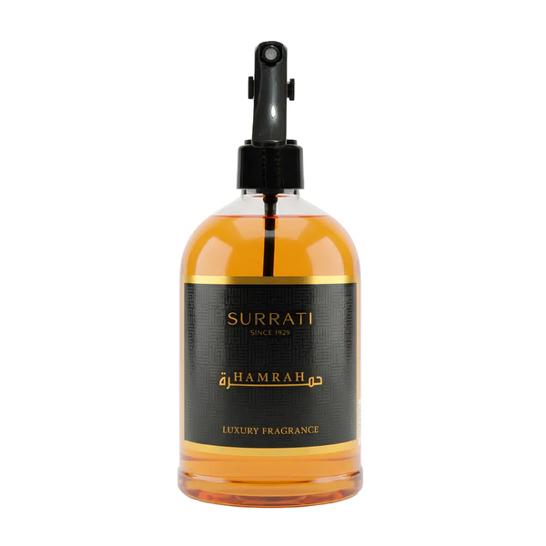 Surrati Hamrah Luxury Fabric Freshener 500ml - side view