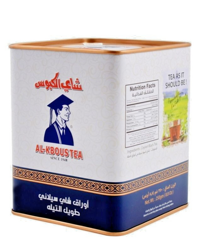 Kbous Tea – Fine Loose Black Green,Bags,Ceylon شاي الكبوس FreeShip حليب ابوقوس - Ceylon Leaves Long Staple 250g اوراق