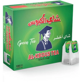Kbous Tea – Fine Loose Black Green,Bags,Ceylon شاي الكبوس FreeShip حليب ابوقوس - Green Tea bags 100 bag - Home