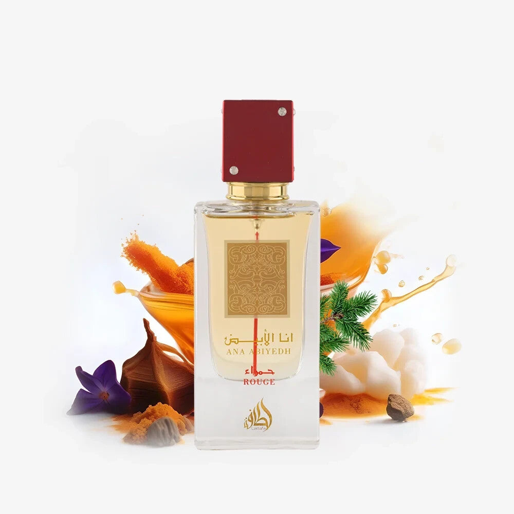 Ana Abiyedh Rouge EDP 60ml by Lattafa | Unisex Perfume Spray | Collection - Health & Beauty:Fragrances:Unisex Fragrances
