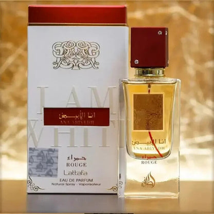 Ana Abiyedh Rouge EDP 60ml by Lattafa | Unisex Perfume Spray | Collection - Health & Beauty:Fragrances:Unisex Fragrances