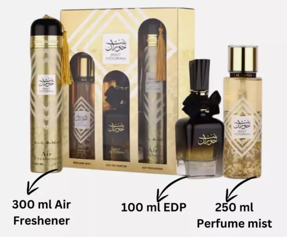 Luxury Arabic Fragrance Gift Set – 3pcs by Ard Al Zaafaran | Free UK Delivery - Health & Beauty:Fragrances:Women’s