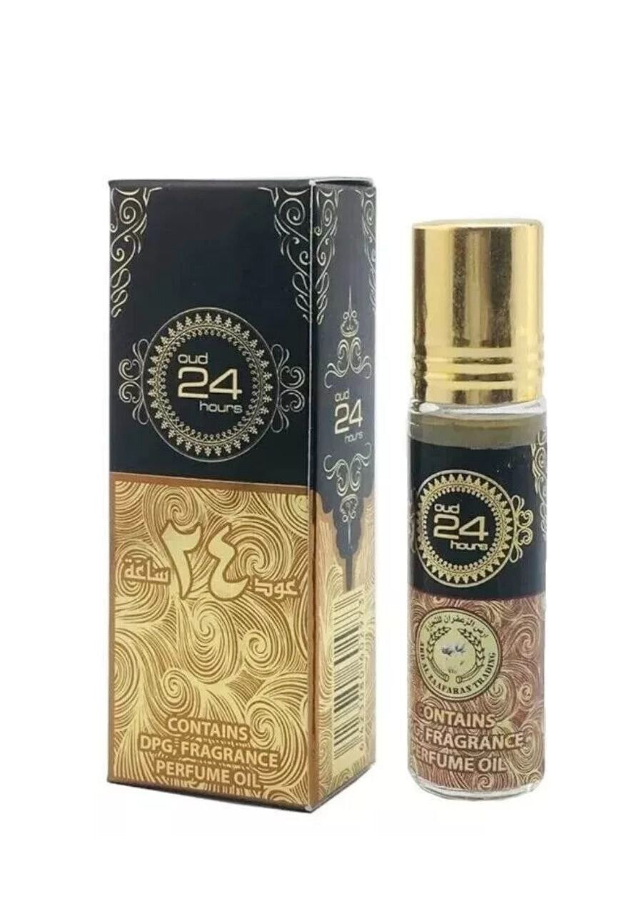 Luxury LongLasting Perfume Oil Collection – Ard Al Zaafaran 10ml AlcoholFree - Oud 24 hours - Health &