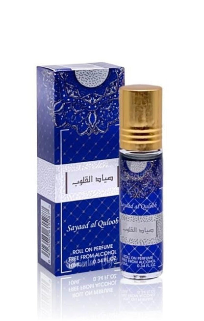 Luxury LongLasting Perfume Oil Collection – Ard Al Zaafaran 10ml AlcoholFree - Sayaad Al Quloob - Health &