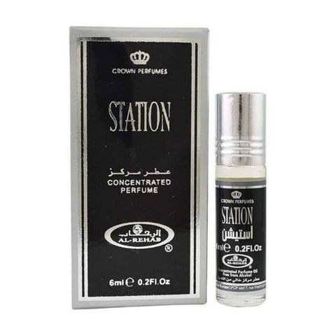 Station Marine Amber 6ml Perfume Oil – Al-Rehab