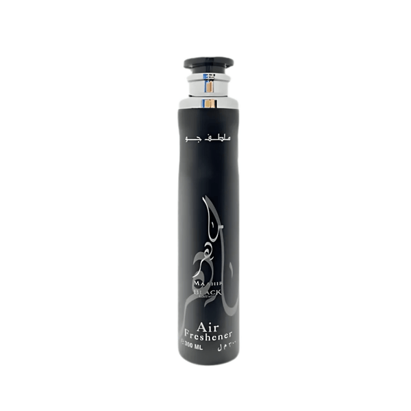 Maahir Black – Spicy Leather Air Freshener 300ml – Lattafa