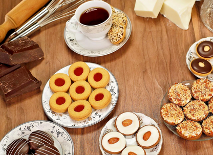 Middle Eastern Sweets–9 Boxes of Kahk Baklava Cookies&Nut Bars (Natural)حلويات - Home Furniture & DIY:Food & Drink:Food