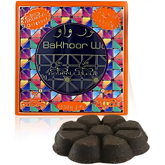 Nabeel Bakhoor 40g Oud Incense UK Arabian Bakhoor for Home Luxury Oud Scent, - Bakhoor Wow - Home Furniture &