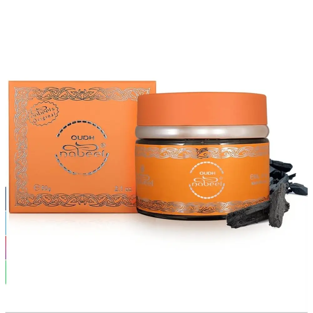 Nabeel Oud Bakhoor 60g – Arabian Incense for Home–Free Shipping بخورعود النبيل - Oudh Nabeel Incense - Home Furniture &