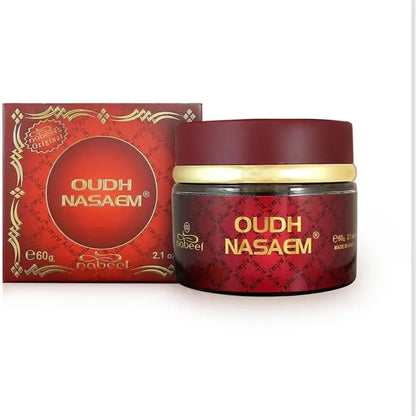 Nabeel Oud Bakhoor 60g – Arabian Incense for Home–Free Shipping بخورعود النبيل - Oudh Nabeel Naseem - Home Furniture &