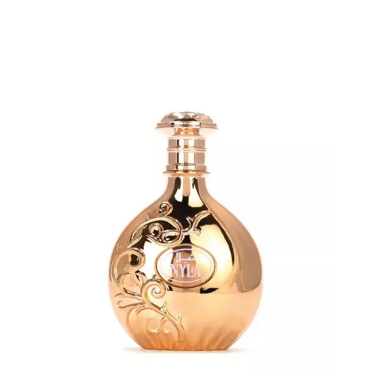 Arabiyat Nyla Eau de Parfum 80ml – unisex fruity floral fragrance with coconut, jasmine & sandalwood. Elegant, long-lasting, and versatile.