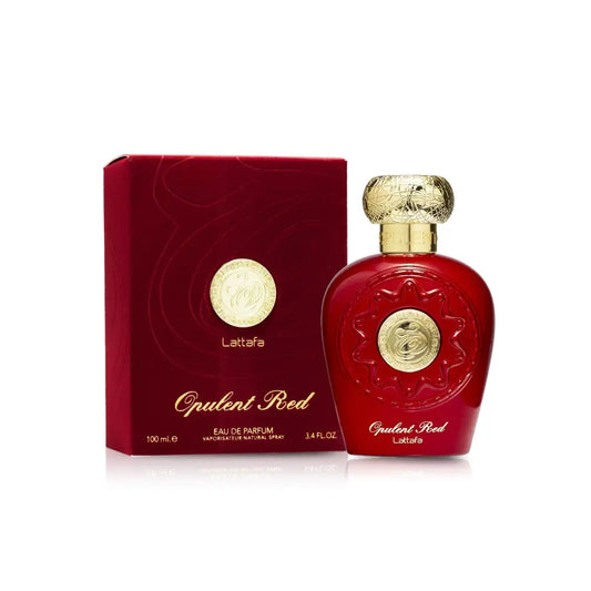 Opulent Red Eau de Parfum 100ml – Lattafa – Luxury Unisex Oriental Spicy Fragrance | عطر اوبلنت احمر - Health &