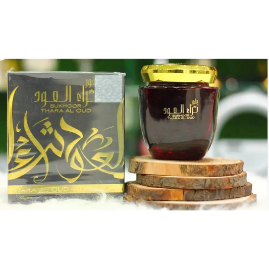 Bukhoor Ard Al Zaafaran 80g/100g – Premium Arabic Incense Long Lastingبخور عربي - Bukhoor Thara Al Oud(80g)بخور ثراء